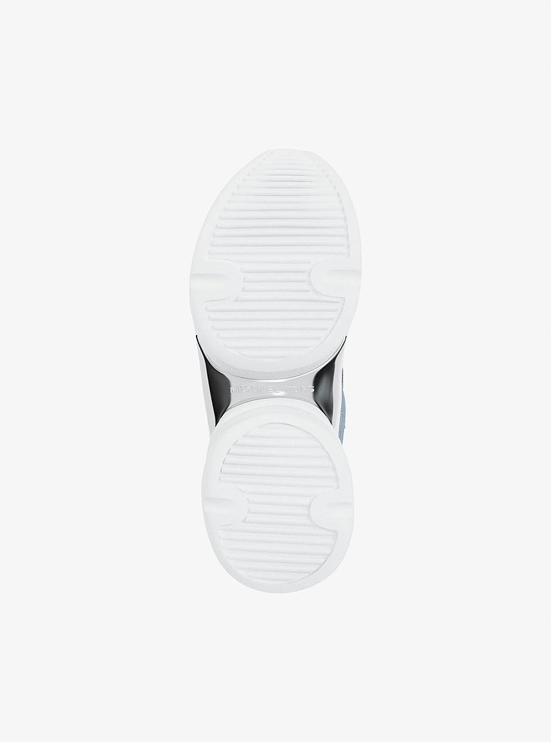 Olympia Denim Trainer in MEDIUM BLUE WASH | Michael Kors