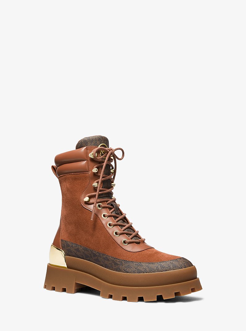 Rowan Suede and Logo Boot