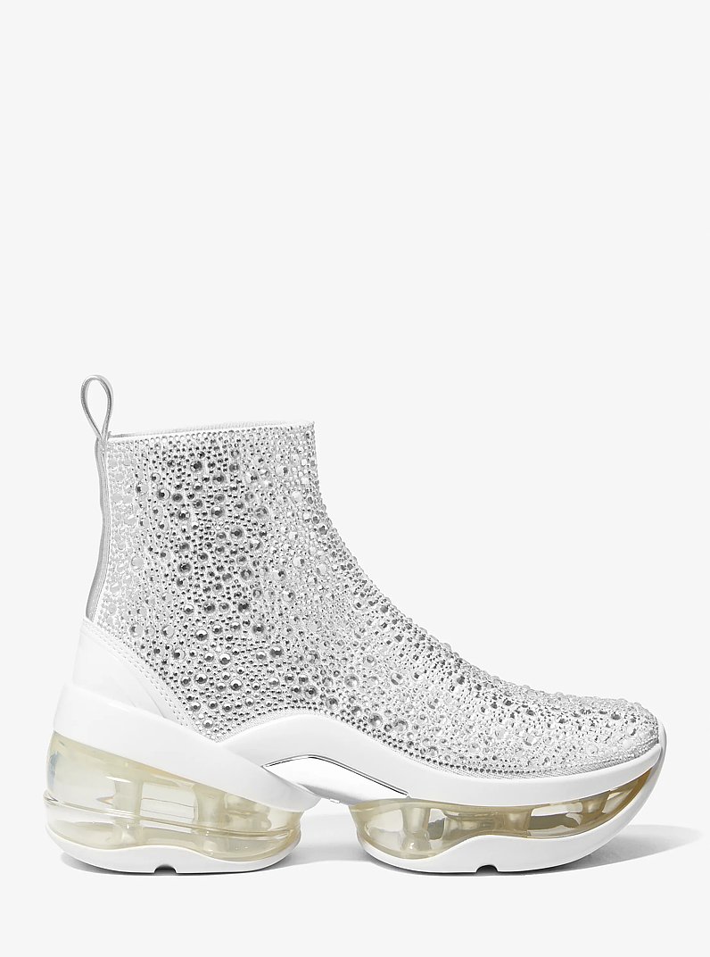 Olympia Extreme Embellished Knit Sock Sneaker