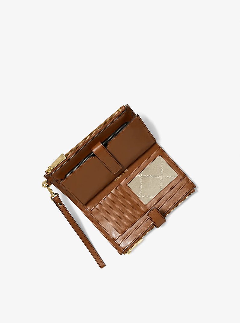 Smartphone-Brieftasche Adele aus Jacquard mit Empire-Logomuster