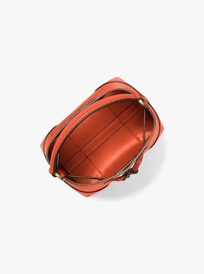Mercer Small Pebbled Leather Bucket Bag in POWDER BLUSH | Michael Kors