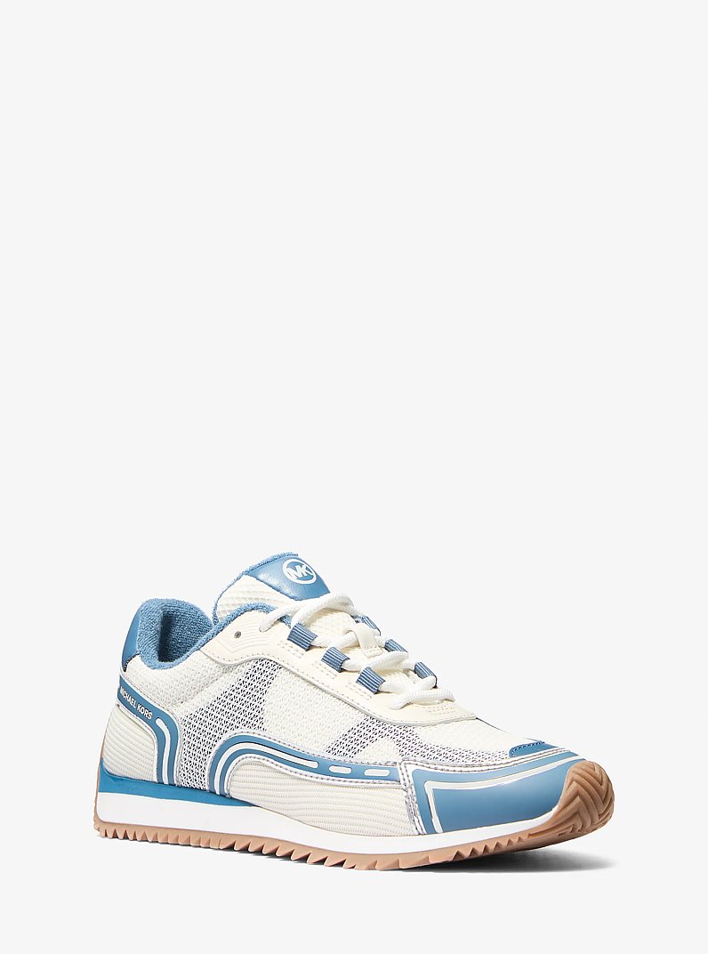 Zapatilla Byrdie de materiales mixtos in CHAMBRAY OSCURO MULTICOLOR | Michael Kors