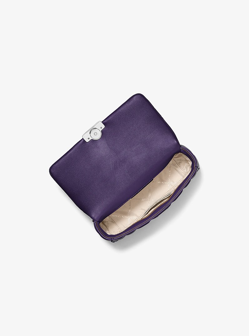 Tribeca Small Quilted Leather Shoulder Bag