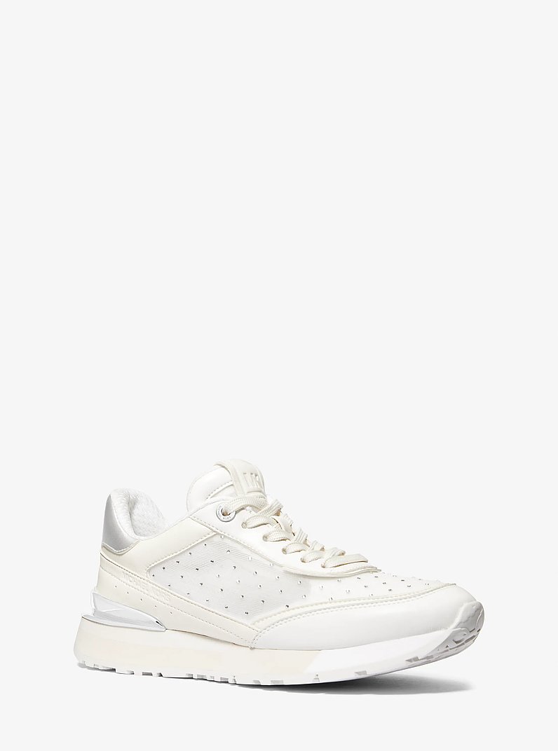 Espadrille Nova en maille &agrave; ornements in CR&Egrave;ME | Michael Kors