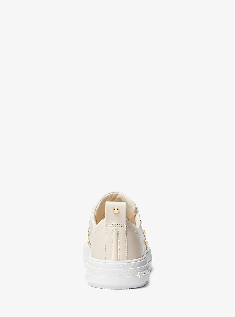 Evy Astor Stud Leather Sneaker