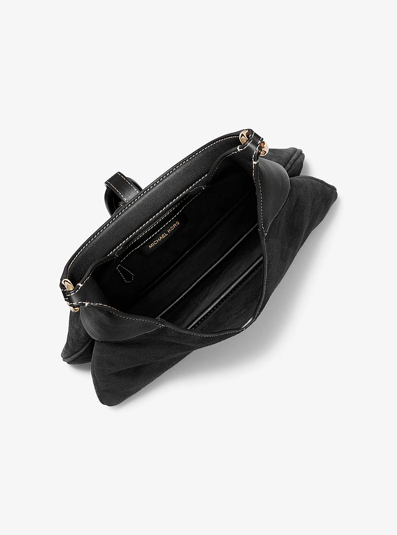 Cornelia Medium Suede Hobo Shoulder Bag