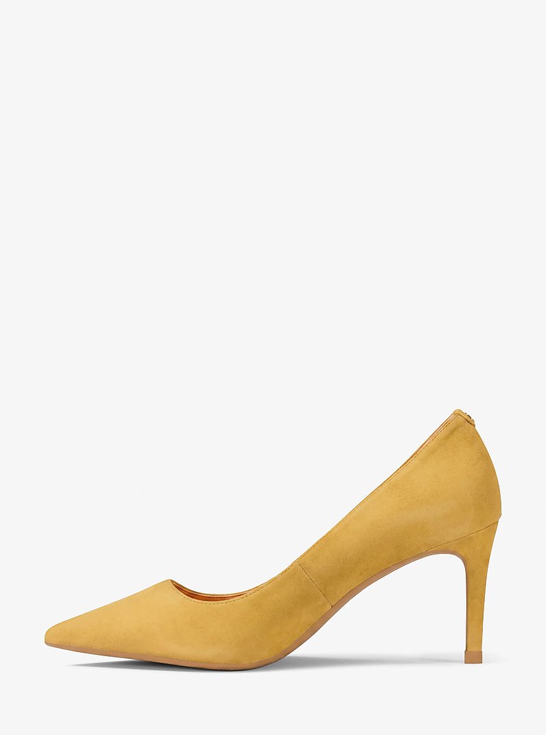 Pumps Alina Flex aus Wildleder in HELLGR&Uuml;N | Michael Kors
