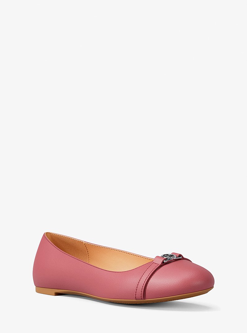 Ballerina Mandy in pelle in PALISSANDRO | Michael Kors