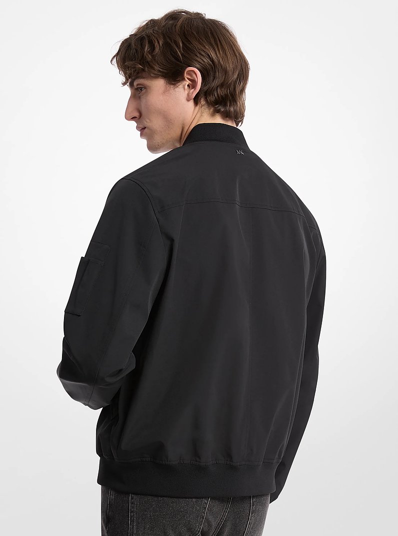 Benue Bomber Jacket in BLACK | Michael Kors