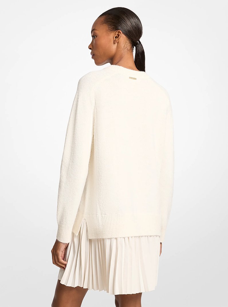 Knit Sweater Dress in BONE | Michael Kors