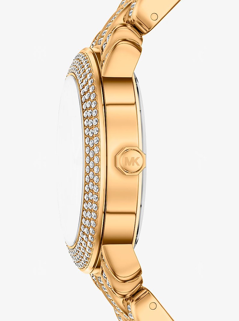 Orologio Phoebe in tonalit&agrave; oro con pav&eacute; in ORO | Michael Kors