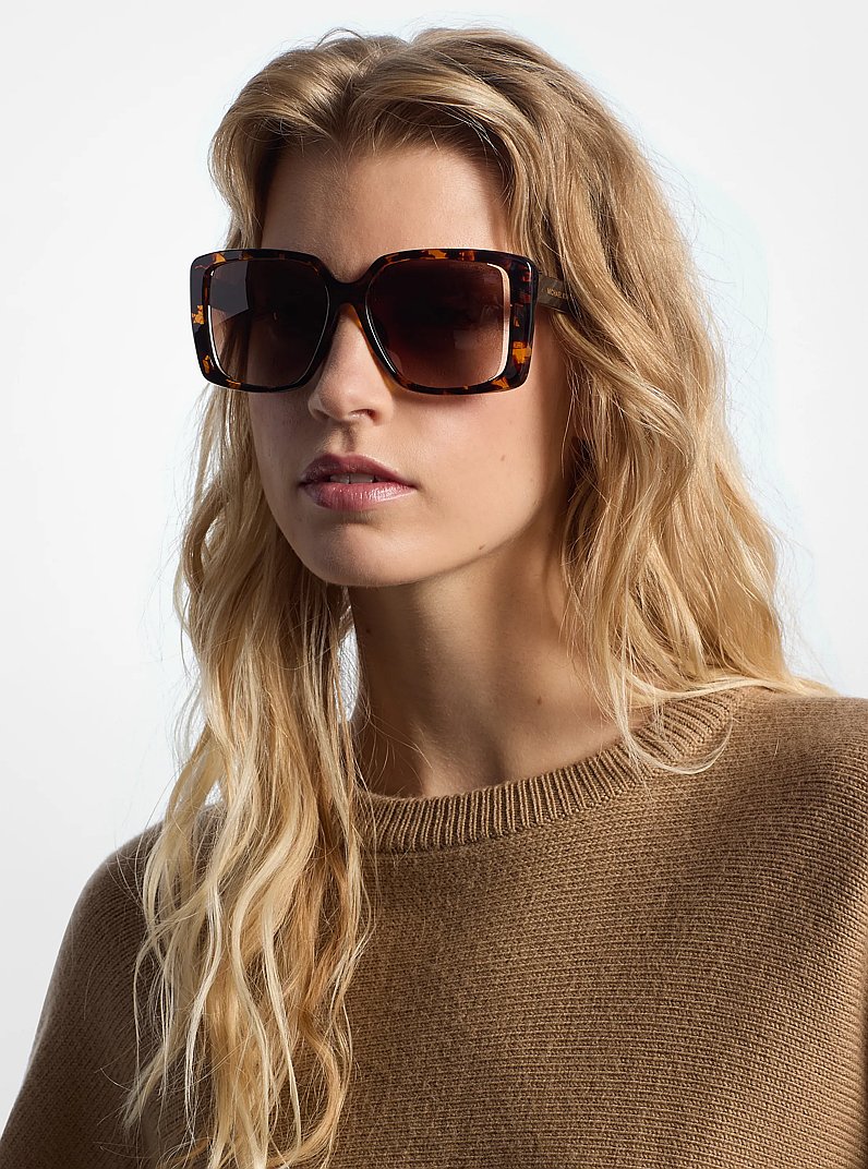 Bellamonte Sunglasses in DARK TORTOISE | Michael Kors