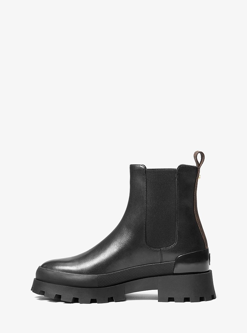Bota Chelsea Rowan de piel con logotipo