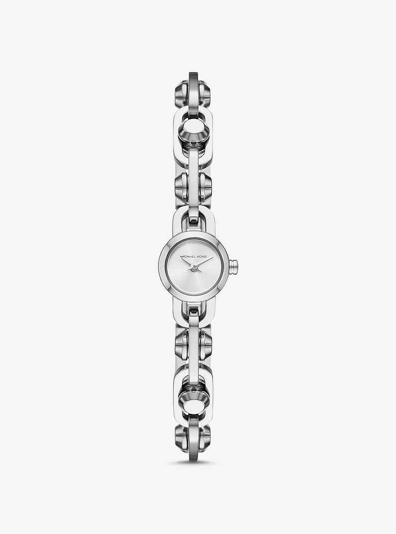 Armbanduhr Mini Astor Link im Silberton in SILBERTON | Michael Kors