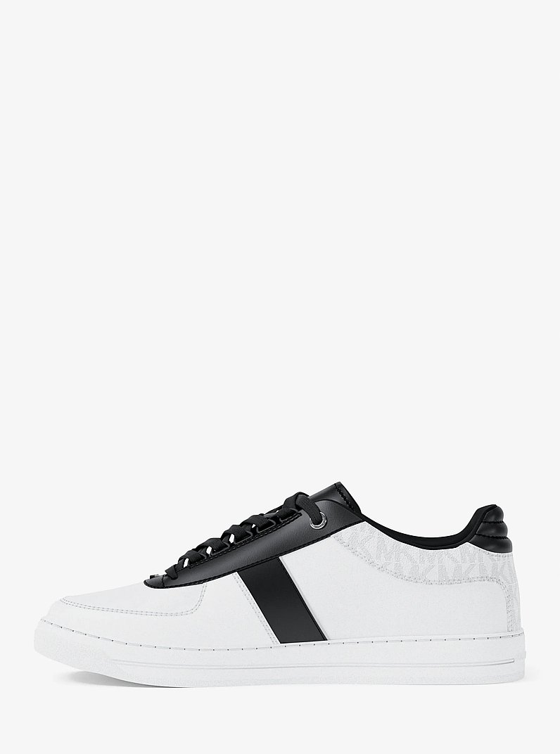 Sneaker Brady in pelle con logo in NERO | Michael Kors
