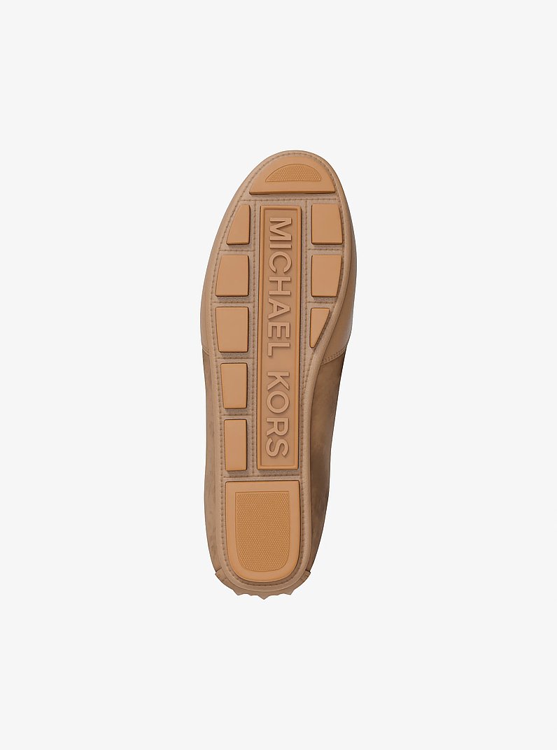 Espadrille Susie en su&egrave;de et en cuir in POIL DE CHAMEAU | Michael Kors
