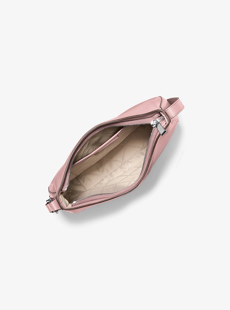 Kensington Large Pebbled Leather Crossbody Bag in SMOKEY ROSE | Michael Kors