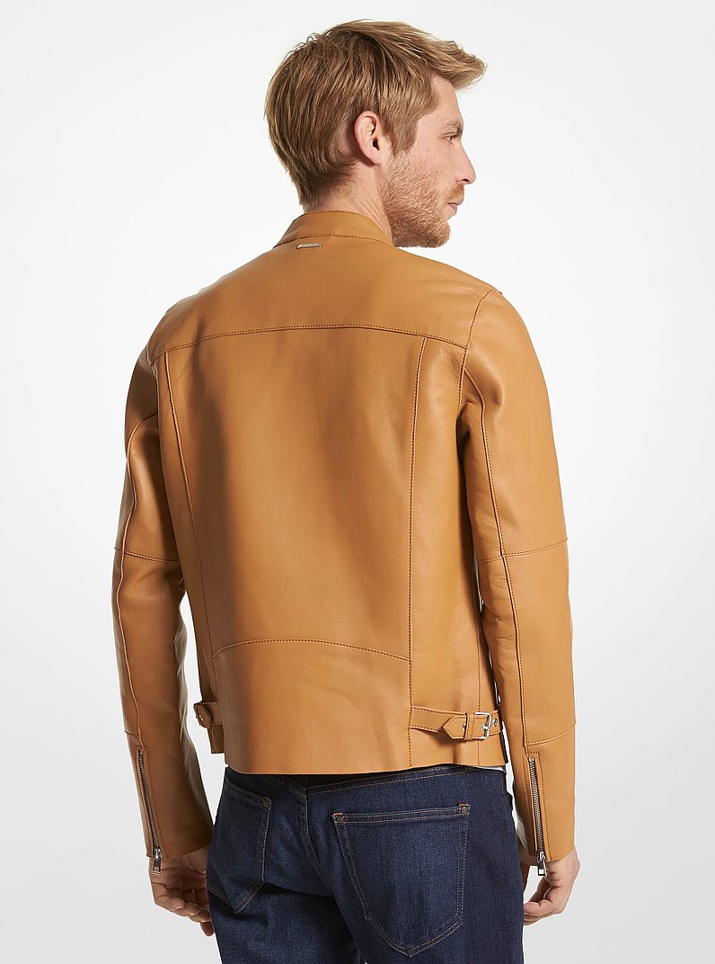 Nappa Leather Moto Jacket