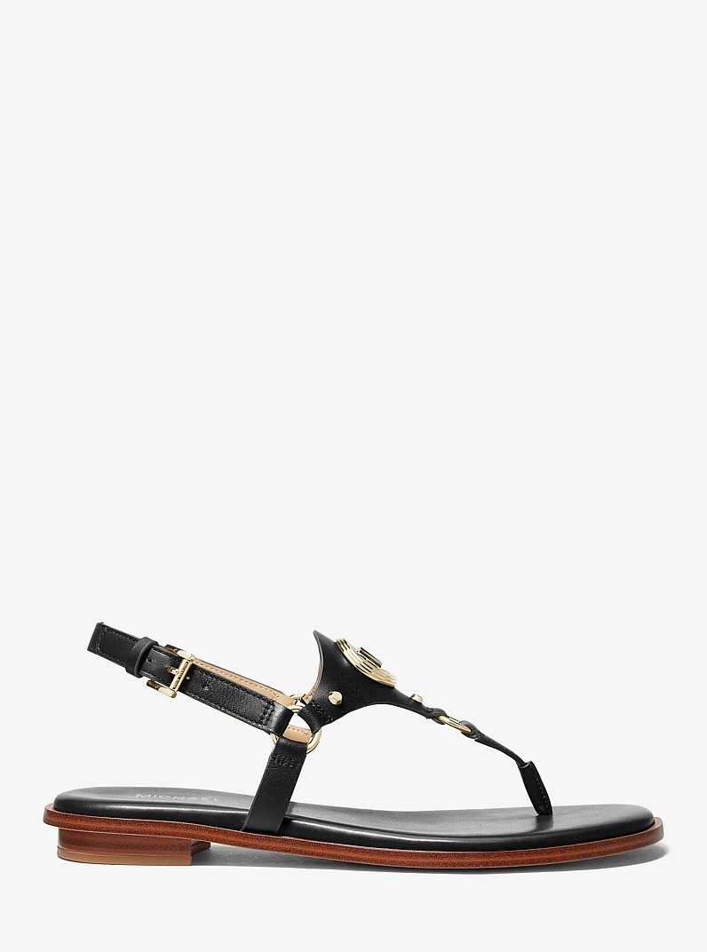 Sandale Casey en cuir in NOIR | Michael Kors