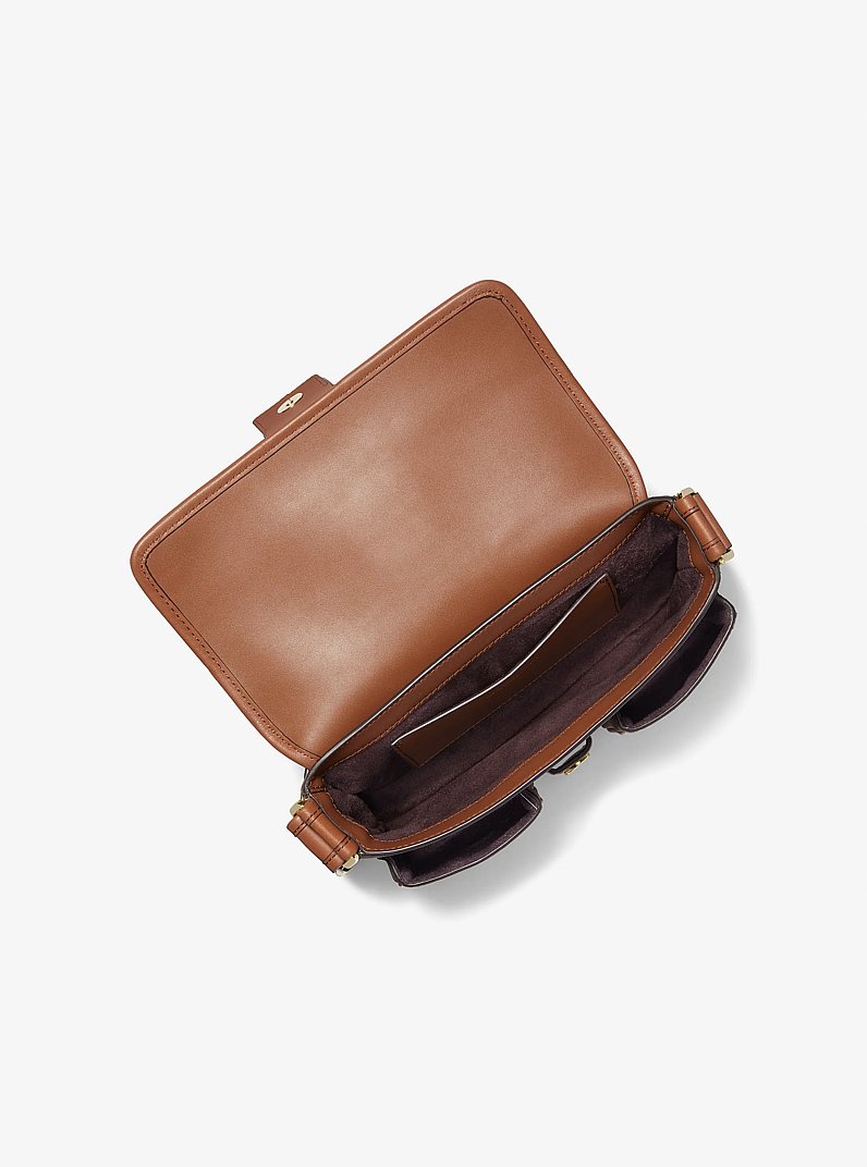 Colby Medium Empire Monogram Shoulder Bag in BROWN/LUGGAGE | Michael Kors