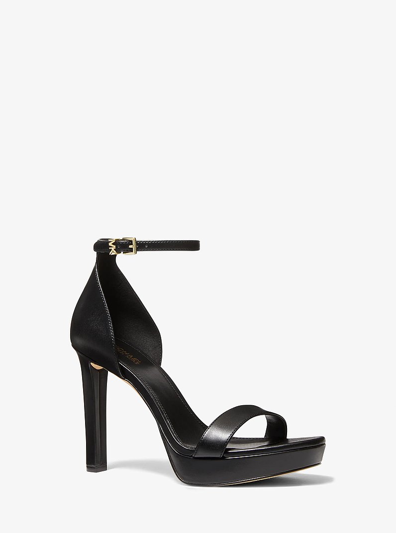 Margot Platform Sandal in BLACK | Michael Kors