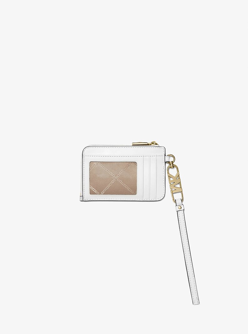 Crocodile Embossed Leather Card Case