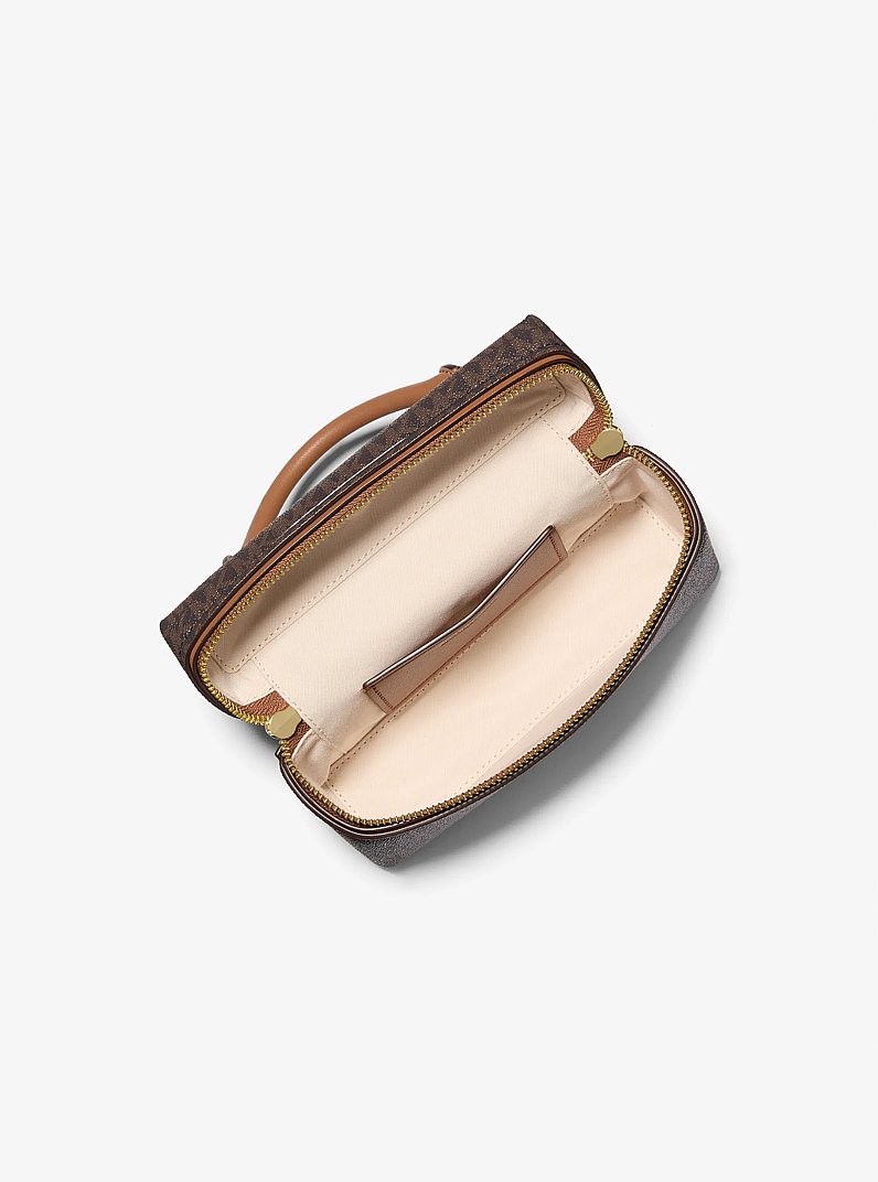 Borsa a tracolla Jana convertibile extra-small con logo in BRONZO/GHIANDA | Michael Kors