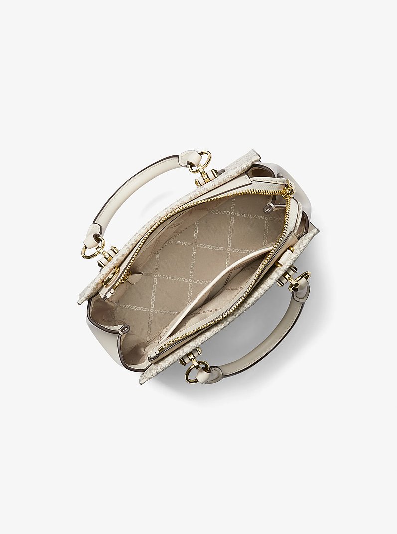 Marilyn Small Logo Crossbody Bag in VAN/CREAM | Michael Kors