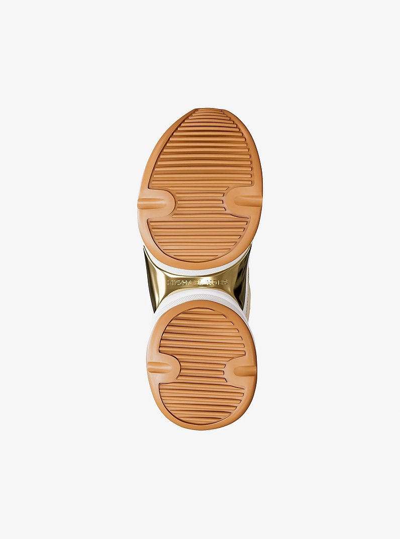 Espadrille Olympia en mat&eacute;riaux multiples in CR&Egrave;ME MULTI | Michael Kors