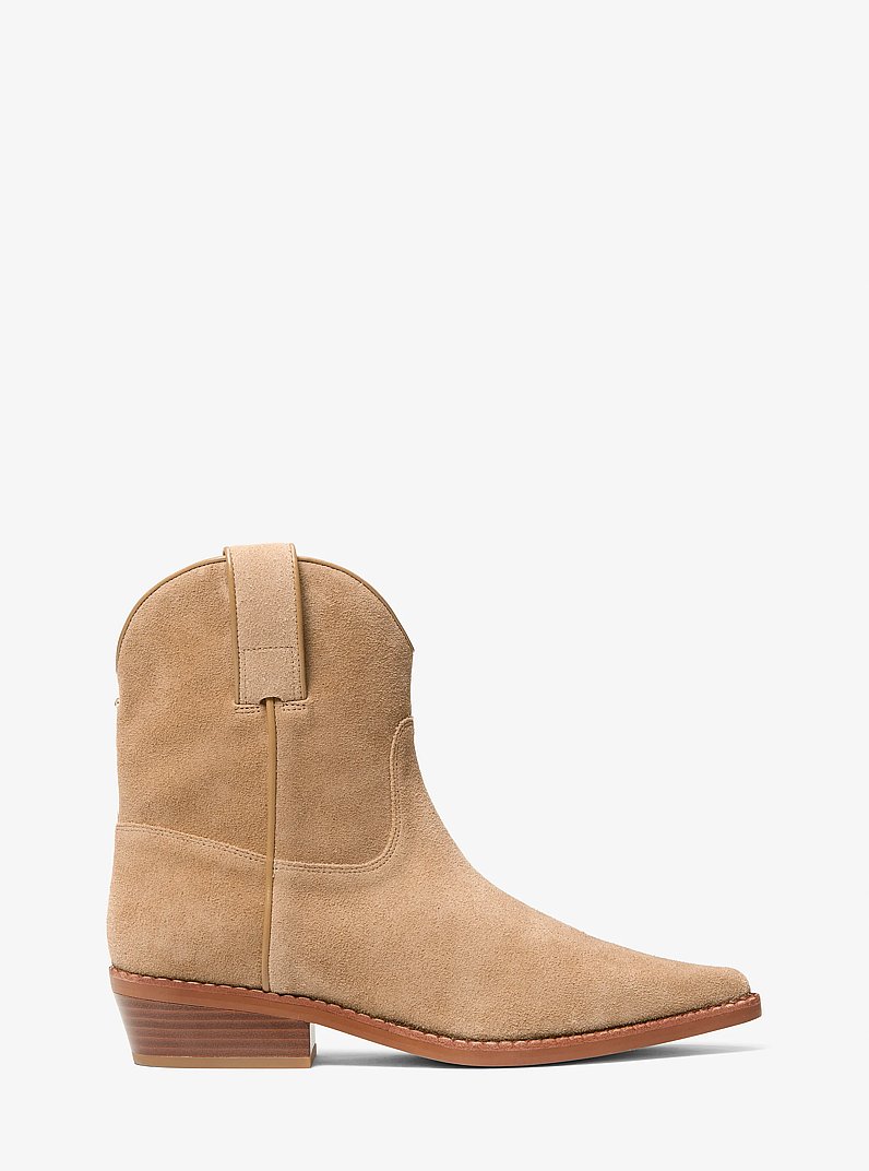 Noemie Suede Boot in HUSK | Michael Kors