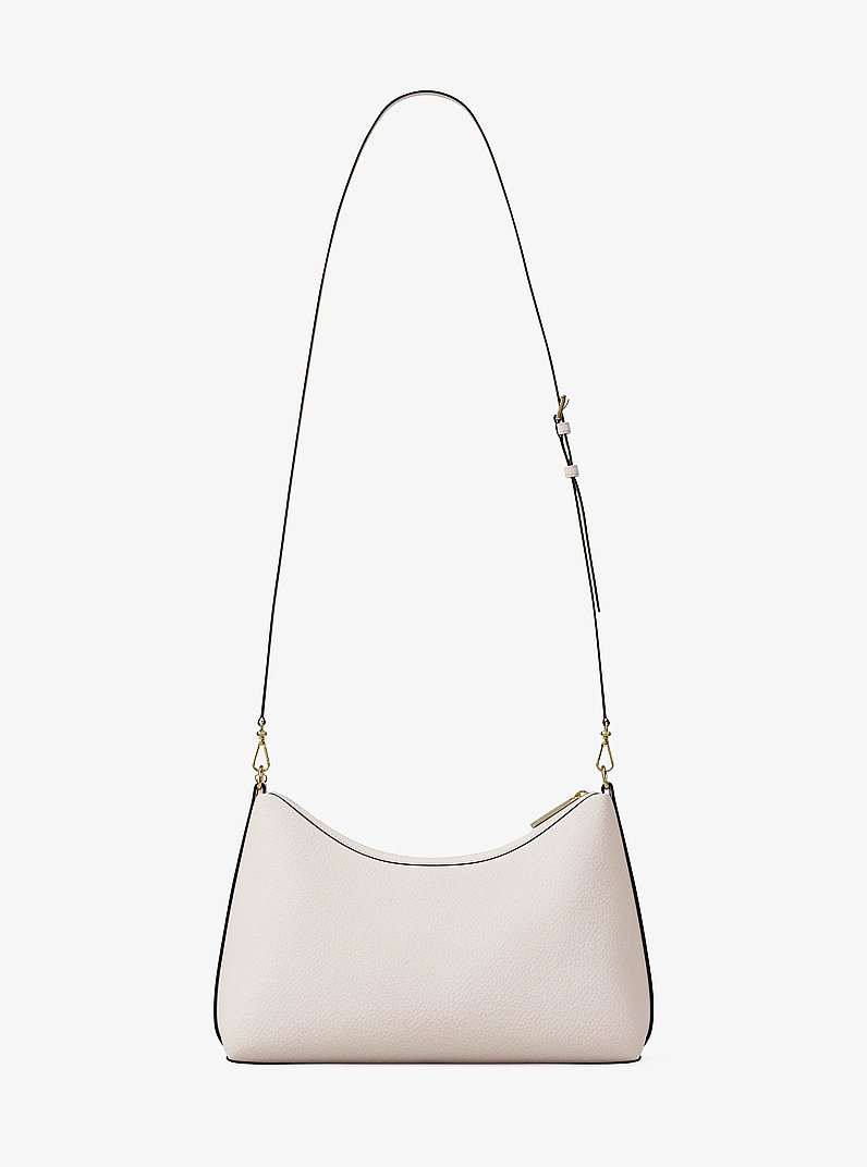 Sammy Medium Pebbled Leather Convertible Shoulder Bag in CR&Egrave;ME L&Eacute;GER | Michael Kors