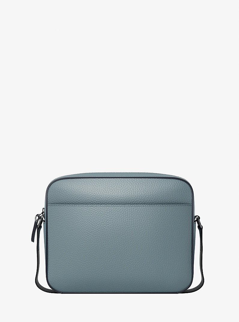 Sac &agrave; bandouli&egrave;re Jet Set en cuir gaufr&eacute; &agrave; logo in CHAMBRAI | Michael Kors