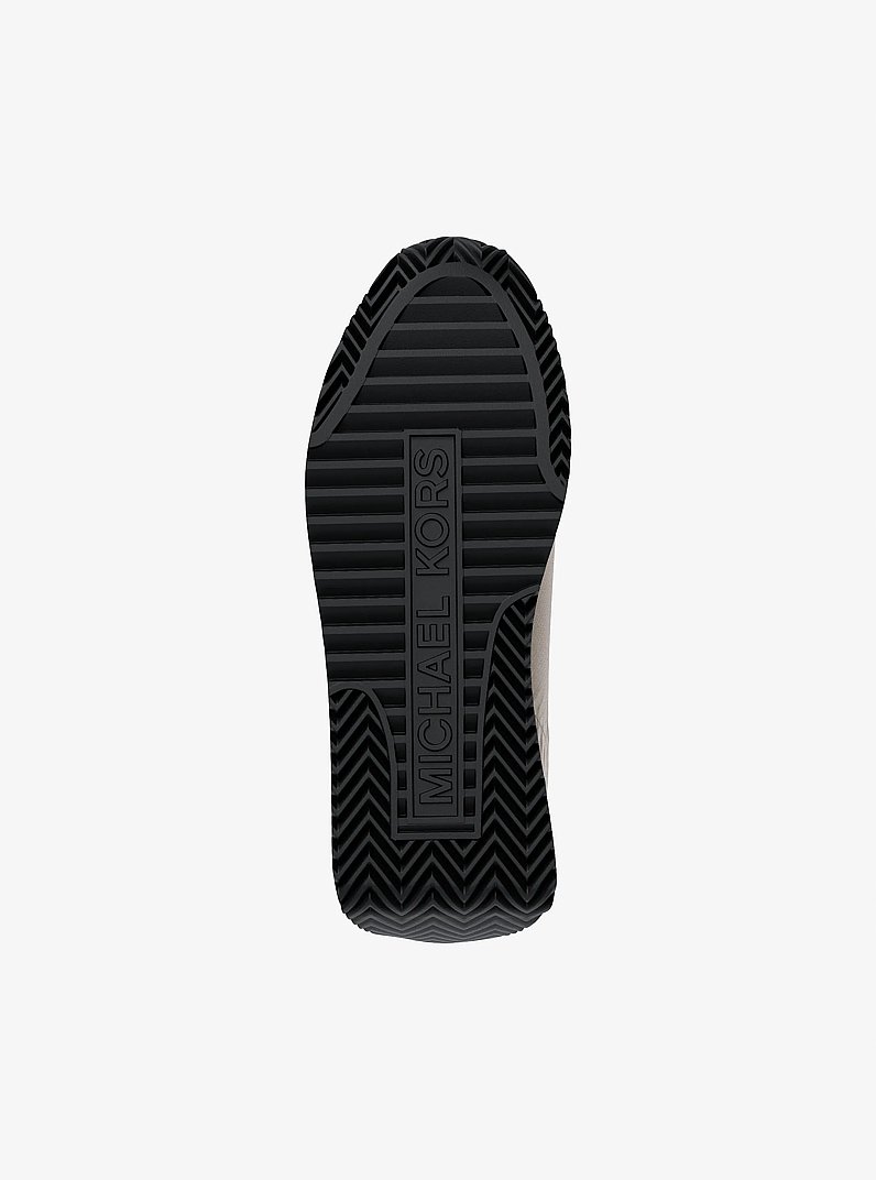 Rhodes Mixed-Media Sneaker in IVY MULTI | Michael Kors