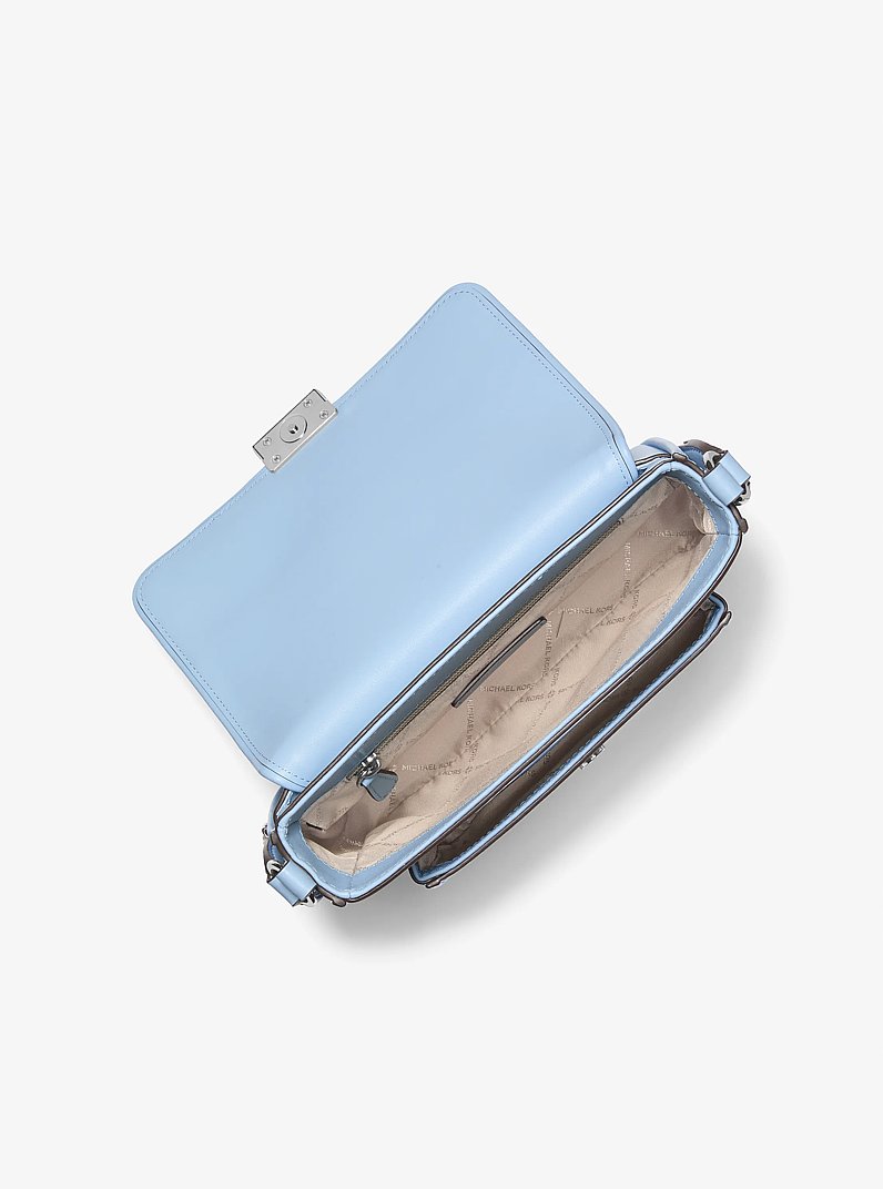 Bradshaw Medium Embellished Crossbody Bag in LIGHT SKY - Sale