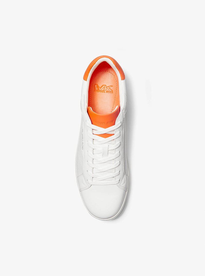 Espadrille Keating en cuir perfor&eacute;