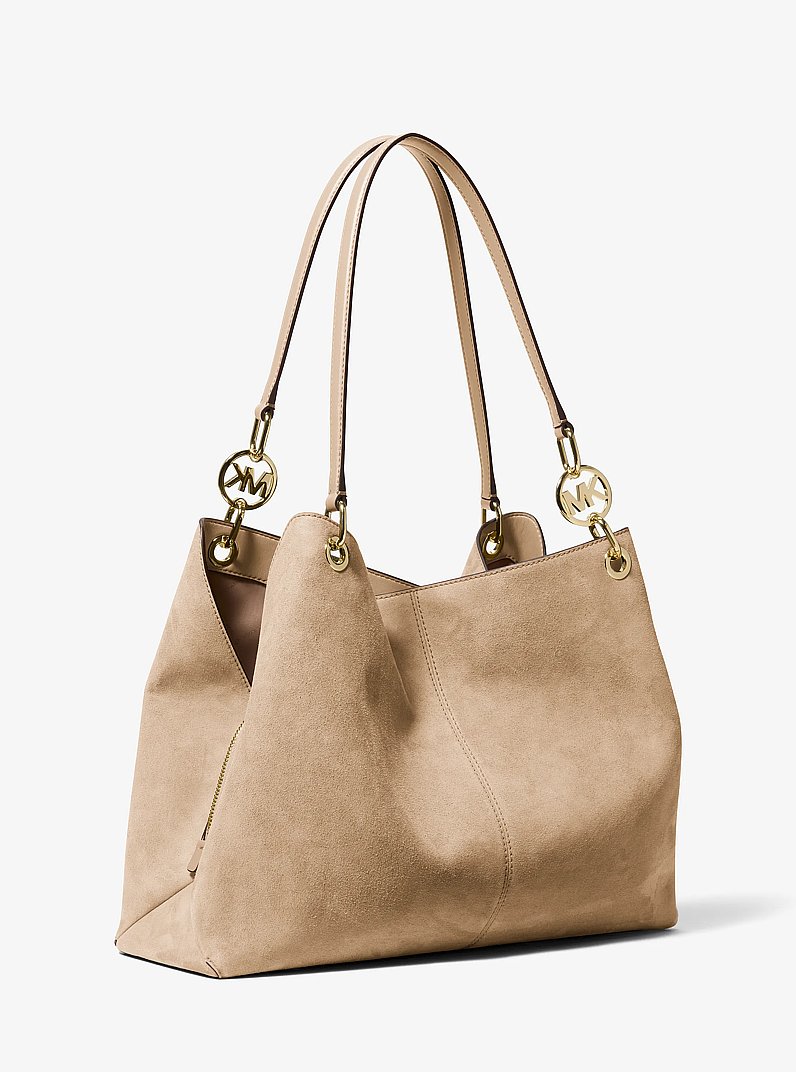 Christina Large Shoulder Bag in CAMEL | Michael Kors