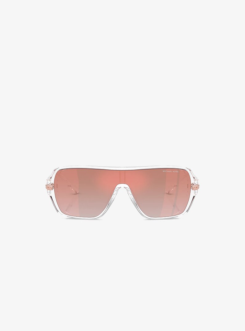 Wailuku Sunglasses in CLEAR | Michael Kors