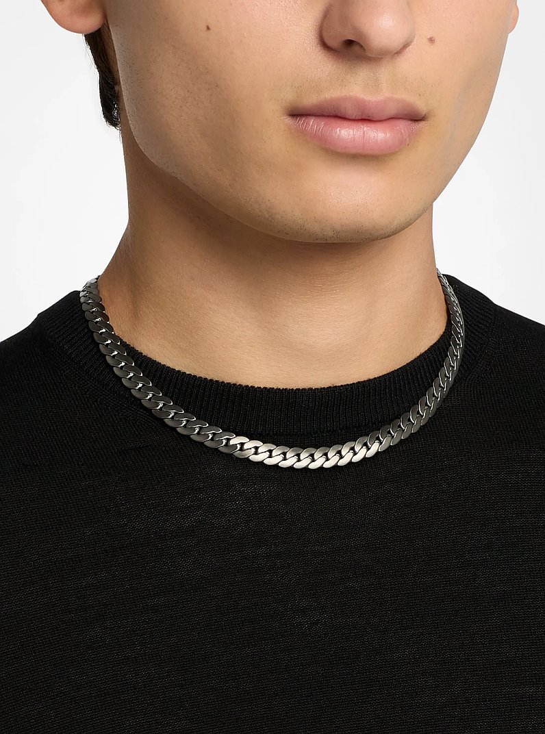 Collier en acier inoxydable in GRIS ACIER | Michael Kors