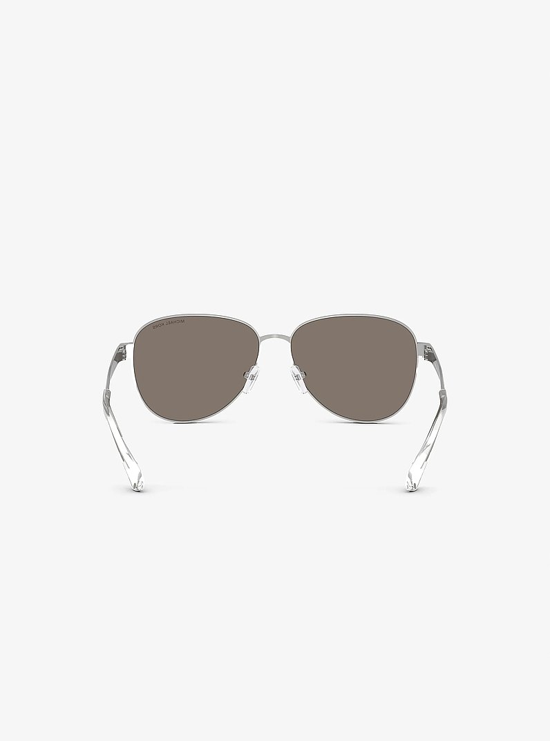 Lunettes de soleil Biarritz in ARGENT | Michael Kors