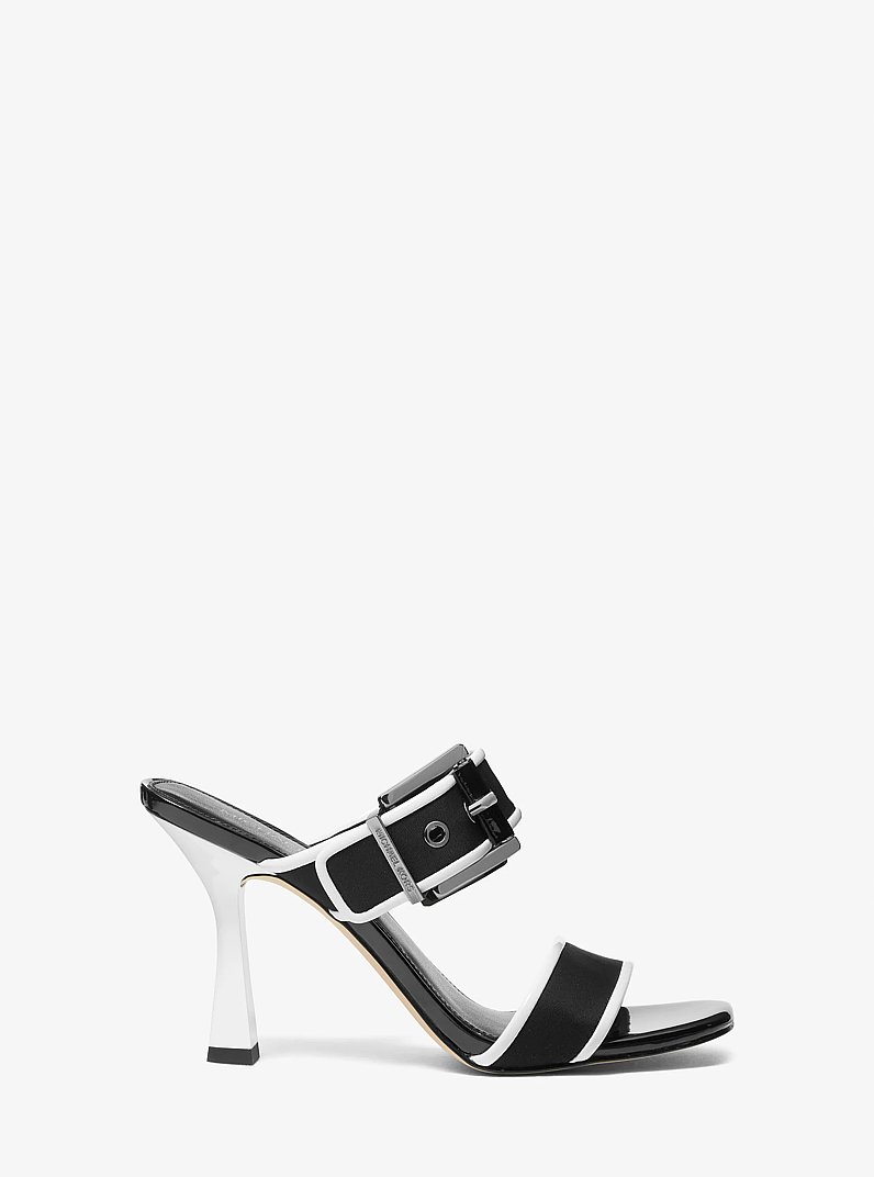 Colby Neoprene Sandal in OPTIC WHITE/BLK | Michael Kors