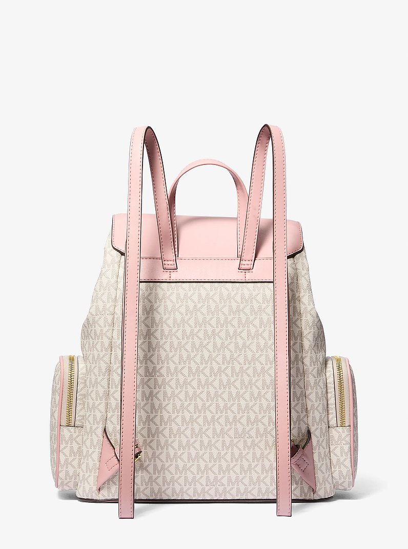 Jet Set Large Logo Backpack in PWD BLSH MLT | Michael Kors