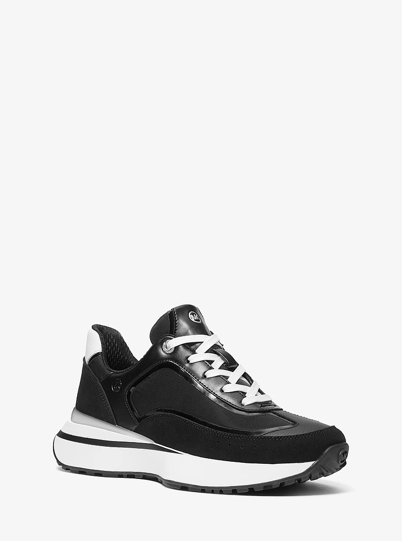 Ari Suede Trainer in BLACK | Michael Kors
