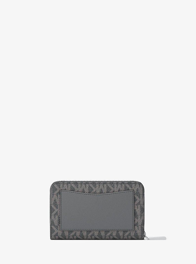 Small Logo Wallet in HEATHER GREY | Michael Kors