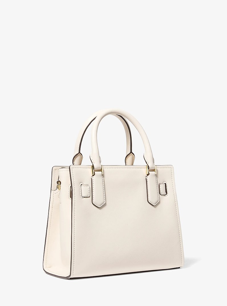 Hamilton Small Signature Logo Satchel in CR&Egrave;ME MULTI L&Eacute;GER | Michael Kors