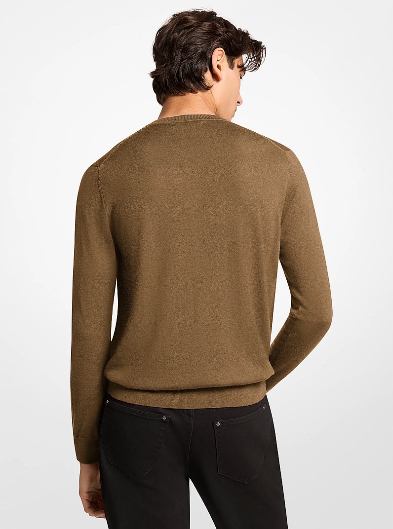 Wool Sweater in DUFFLE | Michael Kors