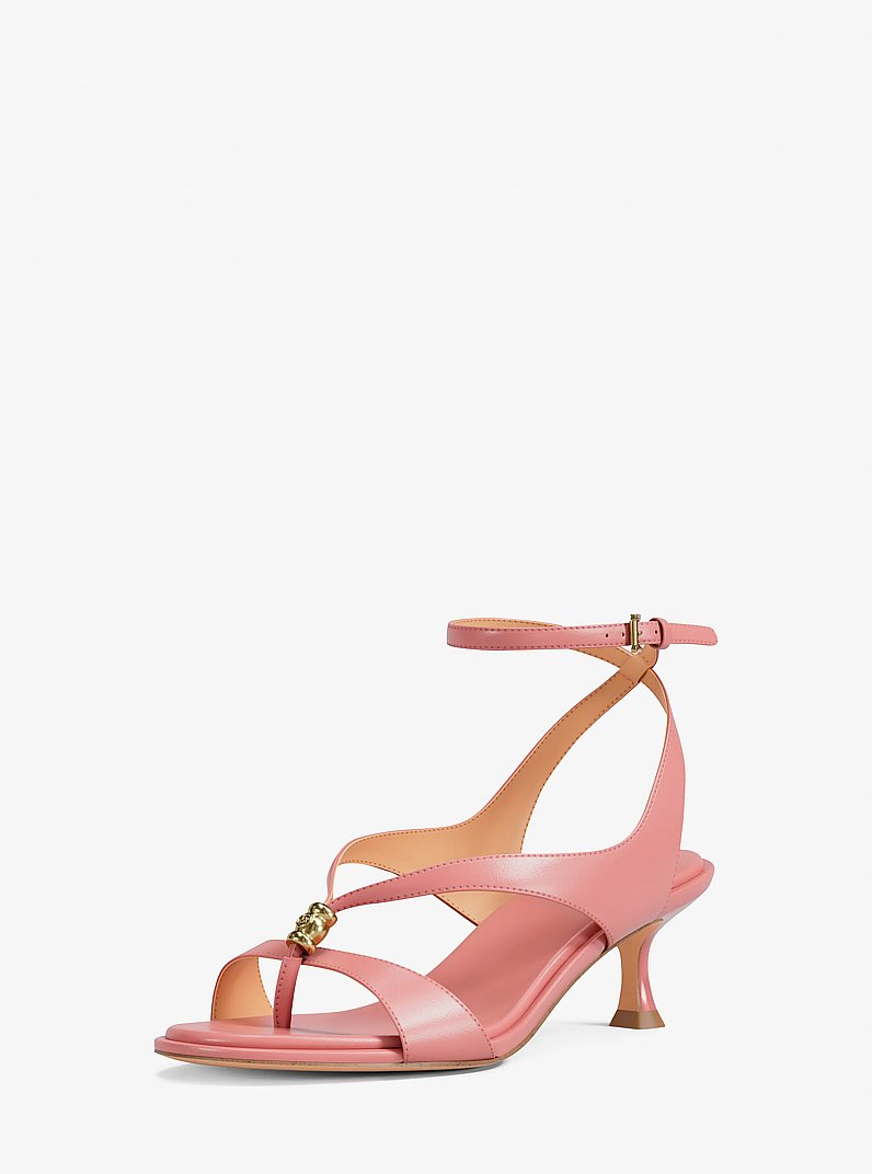 Sandalia Cherie de piel in PRIMROSE | Michael Kors
