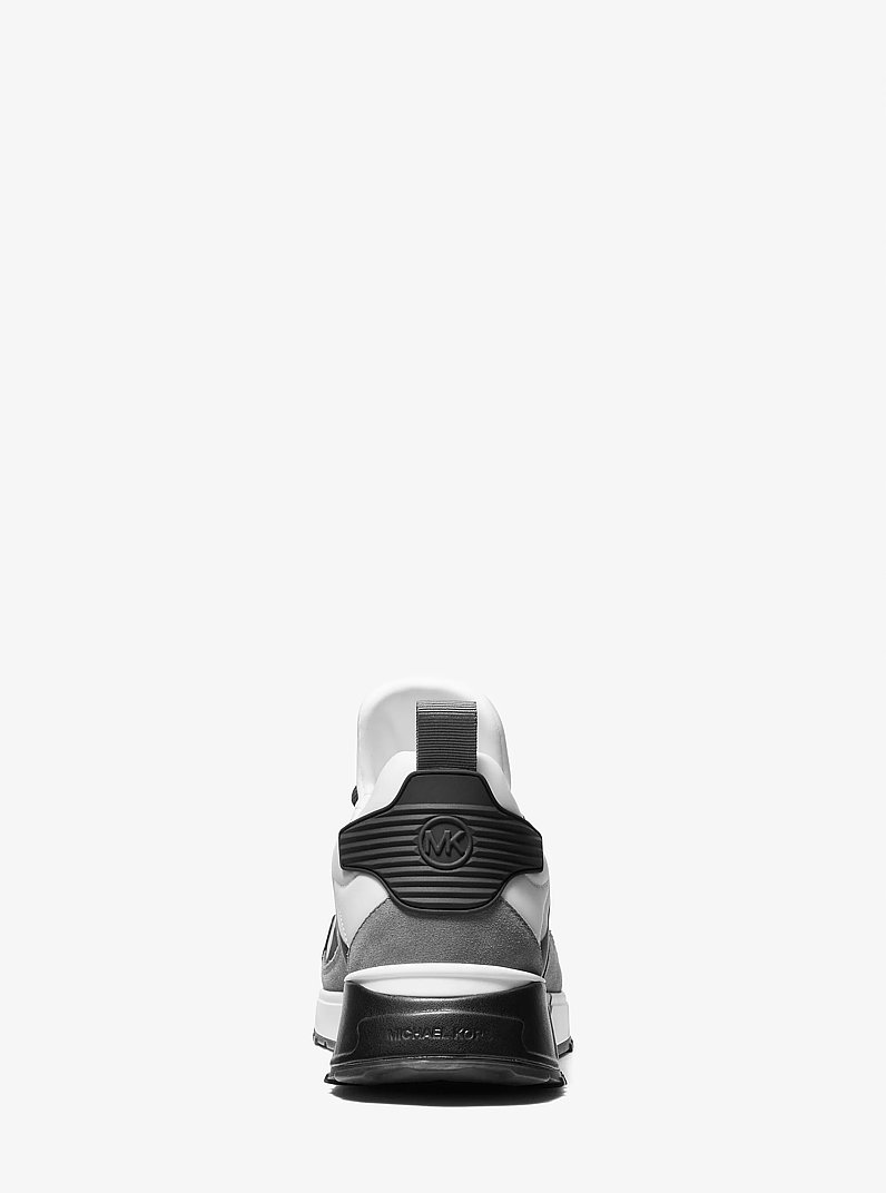 Theo Sport Scuba Trainer in WHITE/BLACK | Michael Kors