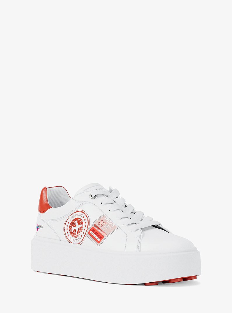 Tenis Romey con plataforma decorada in DK SGRIA MLT | Michael Kors