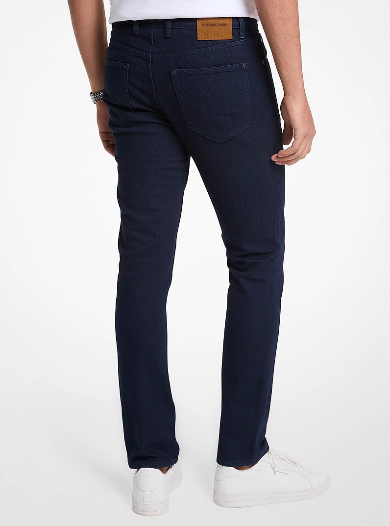 Parker Slim-Fit Stretch-Twill Pants in MIDNIGHT | Michael Kors