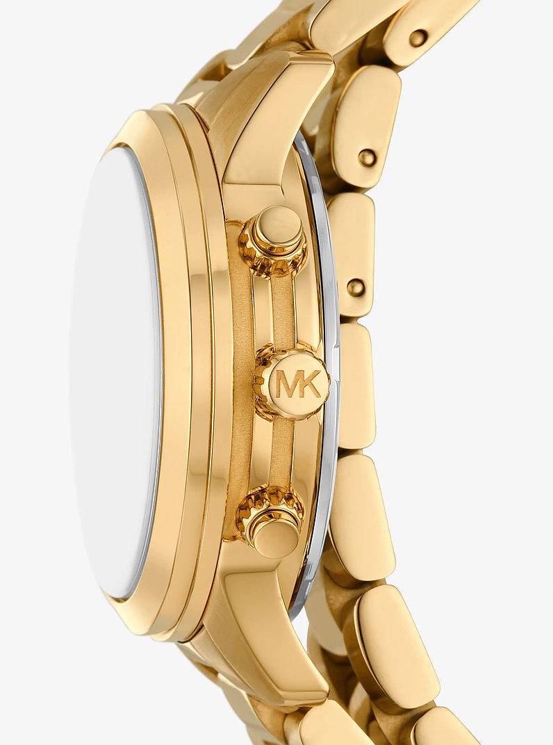 Runway Gold-Tone Wrap Watch in GOLD | Michael Kors